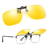TJUTR Clip On Night Vision Driving Glasses for Women Men Anti glare