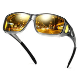 TJUTR Night Vision Driving Glasses Fit Over Glasses for Women Men TN26312
