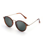 TJUTR Unisex Retro Round Polarized Sunglasses