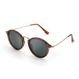 TJUTR Unisex Retro Round Polarized Sunglasses