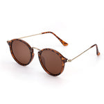 TJUTR Unisex Retro Round Polarized Sunglasses