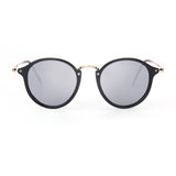 TJUTR Unisex Retro Round Polarized Sunglasses