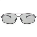 TJUTR Rectangle Photochromic Polarized Sunglasses for Men