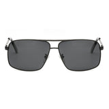 TJUTR Men's Vintage Polarized Sports Metal Frame Sunglasses