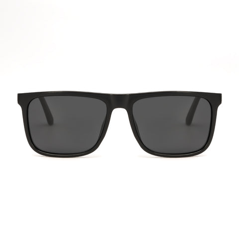 TJUTR Men's Square Polarized Sunglasses with UV Protection