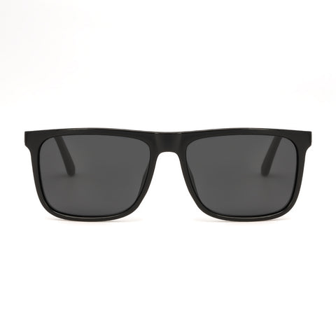 TJUTR Men's Square Polarized Sunglasses with UV Protection