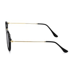 TJUTR Unisex Retro Round Polarized Sunglasses