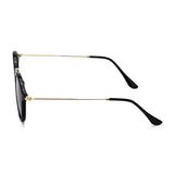 TJUTR Unisex Retro Round Polarized Sunglasses