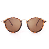 TJUTR Unisex Retro Round Polarized Sunglasses