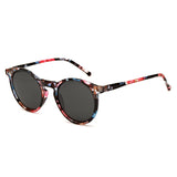 TJUTR Unisex Classic Retro Round Polarized Sunglasses