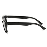 TJUTR Fashion Square Sunglasses for Unisex Polarized Siamese Lens
