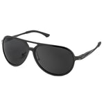 TJUTR Polarized Aviator Sunglasses with Spring Hinges for Men