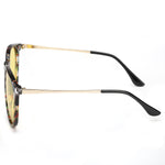 TJUTR Unisex Round Polarized Night-Vision Glasses for Driving