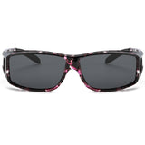 TJUTR HD Anti Glare Polarized Wrap Around Sunglasses