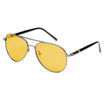 TJUTR Men's Style Night Vison Polarized Pilot Sunglasses