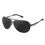 TJUTR Polarized Aviator Sunglasses with Spring Hinges for Men