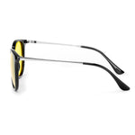 TJUTR Unisex Round Polarized Night-Vision Glasses for Driving