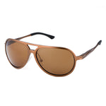 TJUTR Polarized Aviator Sunglasses with Spring Hinges for Men