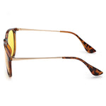 TJUTR Unisex Round Polarized Night-Vision Glasses for Driving
