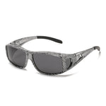 TJUTR HD Anti Glare Polarized Wrap Around Sunglasses