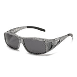 TJUTR HD Anti Glare Polarized Wrap Around Sunglasses