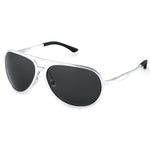 TJUTR Polarized Aviator Sunglasses with Spring Hinges for Men