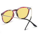 TJUTR Unisex Round Polarized Night-Vision Glasses for Driving