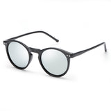 TJUTR Unisex Classic Retro Round Polarized Sunglasses
