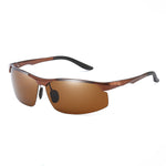 TJUTR Men's Metal Frame with Polarized Sunglasses for Sport